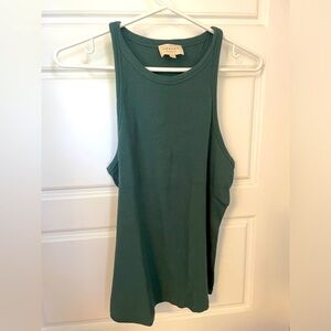 Suzanne Marcelo rib tank top. Organic cotton.